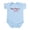 Sky Blue, variant on CafePress - Pop Pop's Girl Infant Bodysuit - Baby Light Bodysuit, Size Newborn - 24 Months