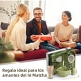 thumbnail image 3 of Juego de Batidor de Matcha, Kit de Matcha Ceremonial- Set con Chasen de Natural, Chawan, Cuchara Medidora y Accesorios para T&eacute; Artesanal | Regalo Ideal para Amantes del Matcha (5, Verde Y B, 3 of 8