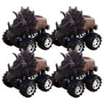 thumbnail image 1 of Dvkptbk Children's Day Gift Toy Dinosaur Model Mini Toy Car Back Of The Car Gift 4PCS, 1 of 1