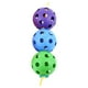 thumbnail image 2 of Bolas sensoriales para bebés, coordinación mano-ojo, habilidades motoras finas, cadena de bolas con orificios para recién nacidos, regalos para bebé, Azul Verde Púrpura, 2 of 8
