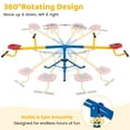 thumbnail image 7 of Gymax Kids Seesaw Swivel Teeter Totter Playground Equipment 360° Rotation, 7 of 7