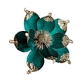 thumbnail image 1 of Multi Color Flower Pattern Christmas Flower Multi Layer Fabric with Sequins Christmas Tree Decorations, 1 of 6