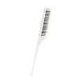 thumbnail image 2 of 3-Row Teeth Teasing Comb Detangling Brush Rat Tail Comb Adding Volume Back Coming Hairdressing Combs, 2 of 9