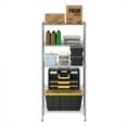 thumbnail image 2 of Furinno Wayar 5-Tier Metal Storage Shelf Rack, 22 x 12 x 48, Stainless Steel, 2 of 6