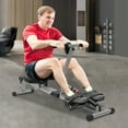 thumbnail image 2 of Wildnix Hydraulic Rowing Machine with Adjustable Resistance, Anti-Slip Pedals, LED Display, Suitable for Home Fitness, Max Load 264.55lbs, 2 of 6
