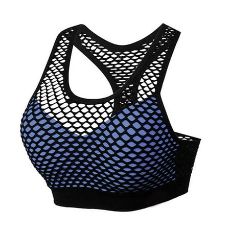 

Yinguo Woman Running Yoga BrasVest Dry Breathable Back Fitness Lady Tops One Size