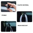 thumbnail image 3 of ELAYARD 24Pcs Car Interior Small Hooks Black Plastic Multi-function for Car Owners 3.30X2.30X1.05in, 3 of 8