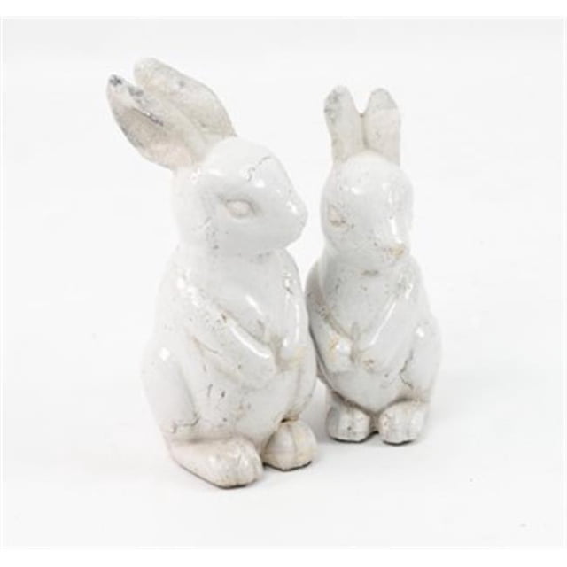 Zentique 4759S Rabbit Pottery- Small - 6 x 11 x 6 in.