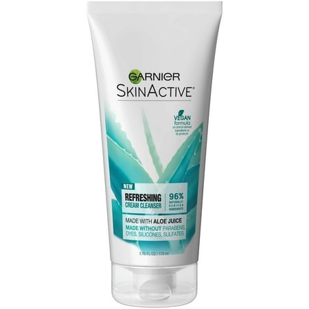 Garnier SkinActive Refreshing Cream Cleanser, 5.75 fl