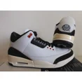 thumbnail image 2 of Ni - ke Ni - ke Air Jordan 3 Retro Q Quai 54 Summit White-Off Noir Sz 9 [FZ5649-100], 2 of 5
