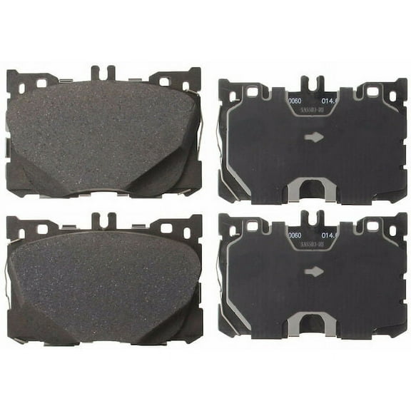 Front Brake Pad Set - Compatible with 2017 - 2023 Mercedes-Benz GLC43 AMG 2018 2019 2020 2021 2022