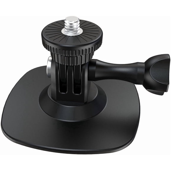 Suitable for flexible helmet mount with 1/4" screw adapter. Suitable for GoPro Insta360.