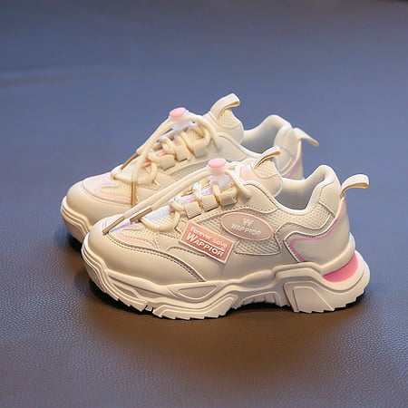 

Girls Boys Sneakers Anti-Slip Lightweight Breathable for Kids Children Shoes