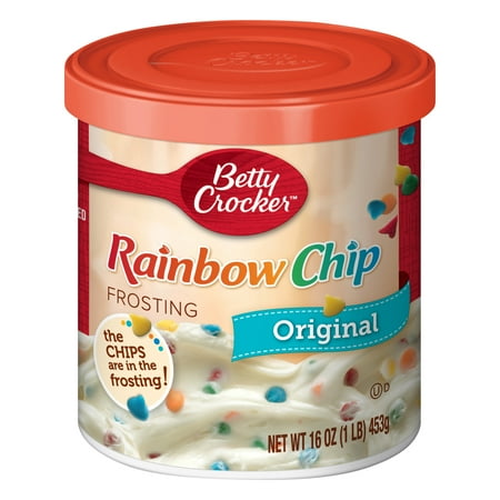Buttercream Frosting Icing - (8 Pack) Betty Crocker Original Rainbow Chip Frosting, 16 oz