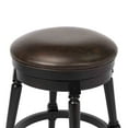 thumbnail image 5 of Hayden Bar Height Swivel Stool, Black, 5 of 7