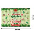 thumbnail image 3 of Mini Grinch Ornaments Grinch Ornaments Grinch Christmas Decorations Christmas Festival Decoration Front Door Carpet Indoor Outdoor Mat, 3 of 3