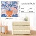 thumbnail image 6 of Yayeee 6 Pack Kitchen Dish Cloths for Washing Dishes Soft Absorbent Microfiber Towels, Pink Leaves, 6 of 9