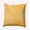 Egg Yolk, variant on 20"x20" Square Simply Daisy Fern Leaves Poly Indoor/Outdoor Pillow, Egg Yolk Qty 1