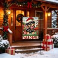 thumbnail image 4 of Merry Christmas House Flag,Double Sided Flag Decor, Holiday Banners for Winter Christmas Farm House Yard Decoration, 4 of 6
