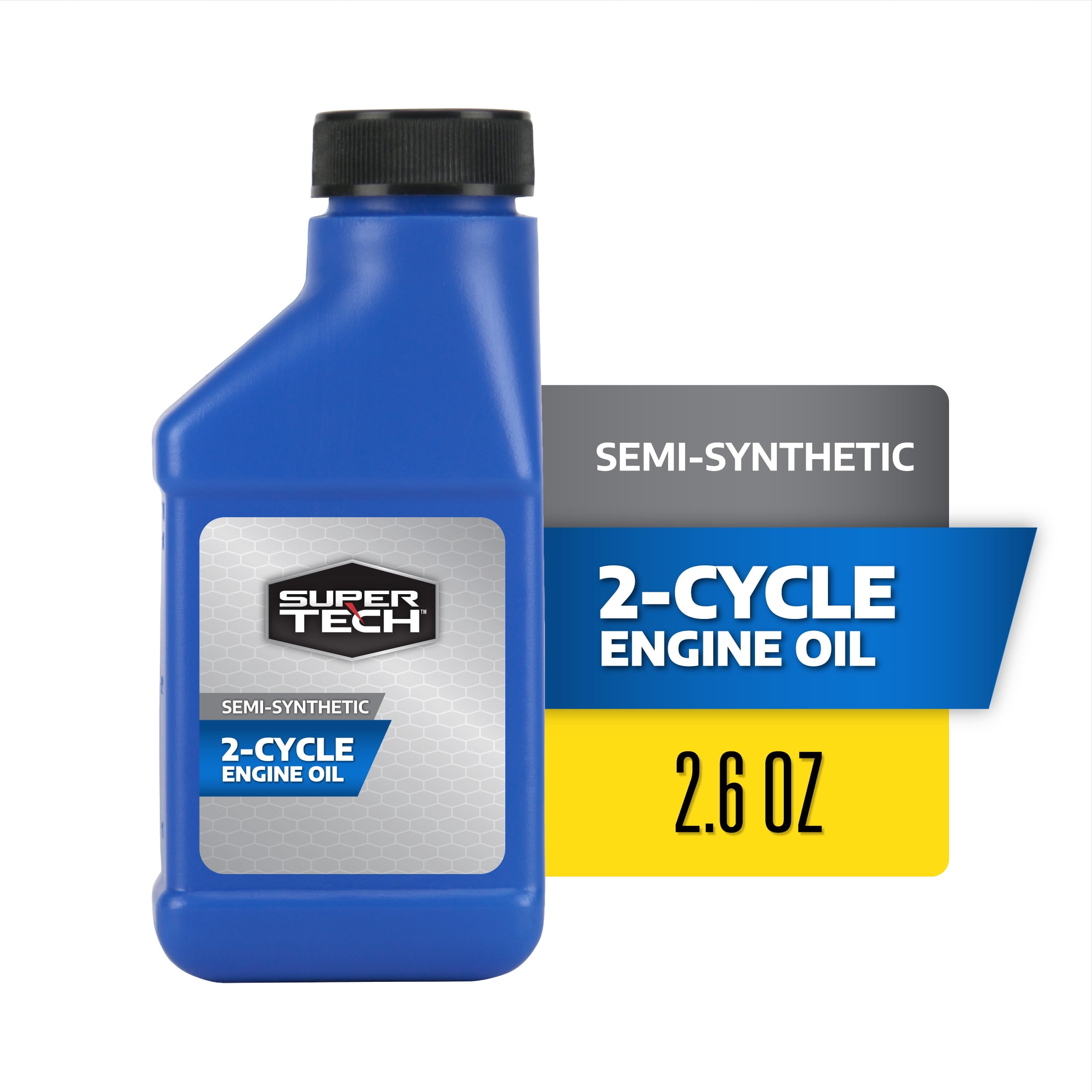Super Tech Semi Synthetic 2.6oz 2-Cycle Lubricating Oil