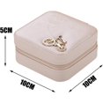 thumbnail image 1 of Joyero para mujer, mini joyero, joyero portátil, almacenamiento de joyas, 1 of 5