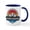 White/Navy Inside, variant on CafePress - Detroit Mountain Detroit Lakes Minnesota Mugs - 11 oz Ceramic Mug - Novelty Coffee Tea Cup