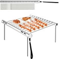 thumbnail image 1 of Collapsible Fire Pit: Portable Charcoal Grill That Transforms Your Outdoor Experience, Rust-Proof And Ready For Adventure, 1 of 7