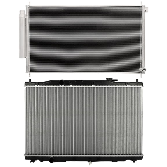 cciyu Aluminum Radiator Replacement 2015-2016 for Honda for CR-V Plastic Radiator Auto Parts Complete radiator Radiator Engine Coolant Radiator Assembly Radiator