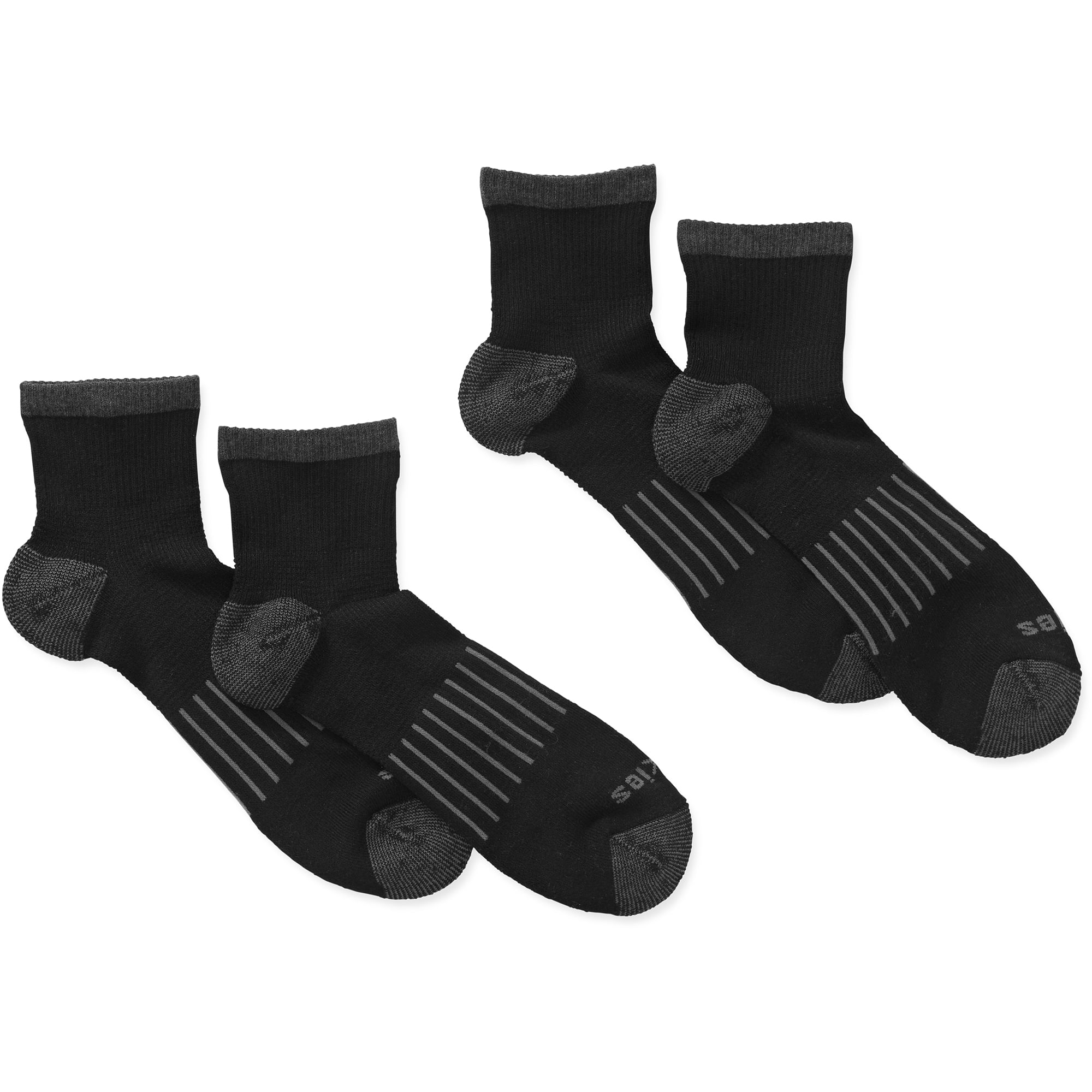 Genuine Dickies Men's OfficetoCasual Quarter Socks, 2Pack