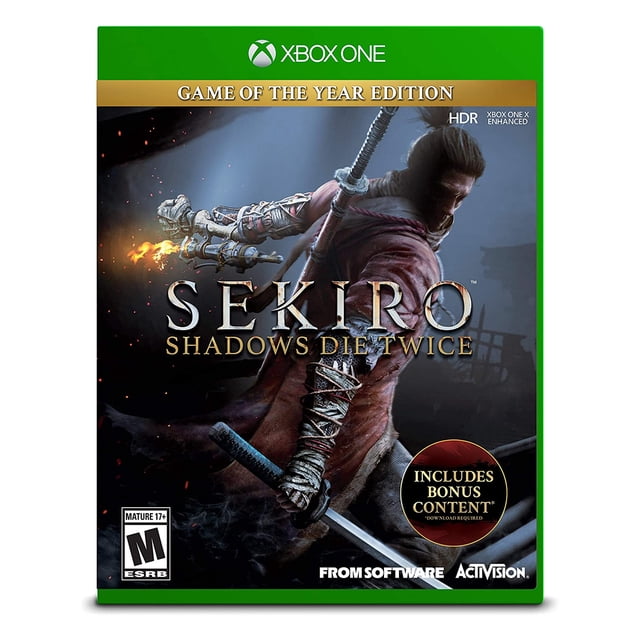 Xbox One Juego Sekiro Shadows Die Twice Activision Game Of The Year