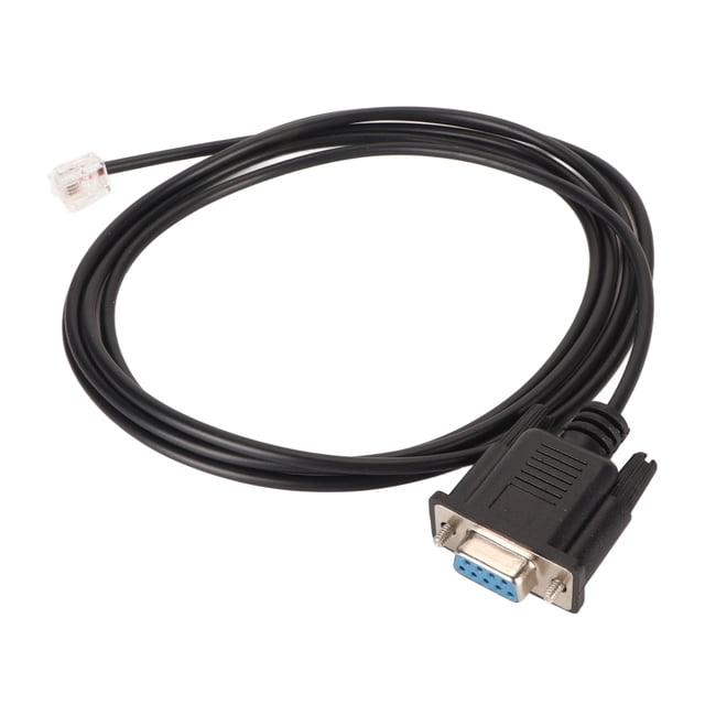 Db9 RS232 DB9Pin hembra a RJ11 RJ12 6P6C Cable de consola serie de red LAN para Sevo Drive para dispositivos paso a paso Leadshine