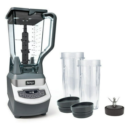 Ninja Professional with Single Serve Cups, 3 Speed Blender Silver