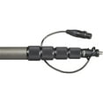 thumbnail image 4 of K-Tek 36.8" to 12'.6" 5-Section Carbon Fiber Boom Pole with Coiled Cable, Switchcraft Male XLR, Bottom Exit, 4 of 6