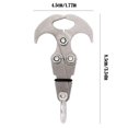 thumbnail image 2 of LPSSTORE Outdoor Climbing Hook Stainless Steel Folding Climbing Flying Tiger Hook, 2 of 7