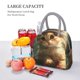 thumbnail image 5 of Easygdp Cute Kitten Water Lilies Bolsa de Almuerzo Insulada Grande, Forro de Aluminio, Diseño Espacioso, a Prueba de Fugas, Ideal para Trabajo, Picnics, Viajes y Actividades al Aire Libre, 5 of 6