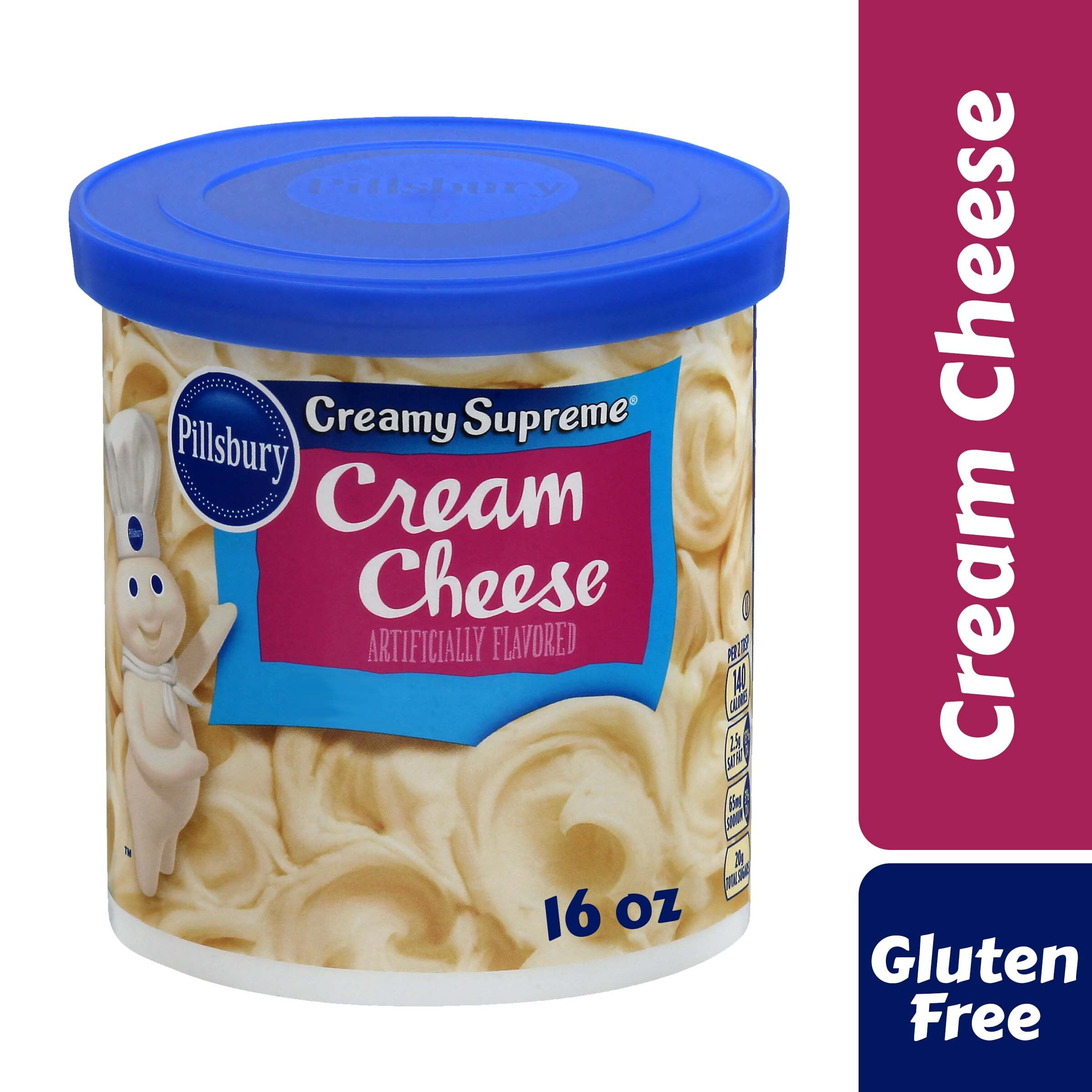 Pillsbury Creamy Supreme Cream Cheese Frosting, 16 Oz Tub