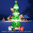 thumbnail image 5 of 8ft Inflatables Christmas Tree Outdoor Decoration, Blow Up Giant Xmas Tree with 3 Gift Boxes and Build-in LEDs for Indoor Outdoor Yard Garden Lawn Décor, 5 of 7