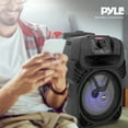 thumbnail image 4 of Pyle PPHP844B 400 W Portable Bluetooth Speaker w/ LED Party Lights & Remote, 4 of 8