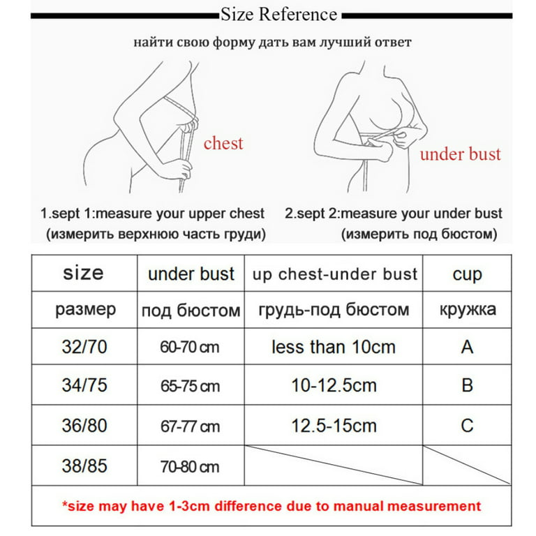 JOCCOS Women Wireless Non-Slip Invisible Front Hook Underwear Bra, Strapless  Pushup Bras Front Buckle Lift Bra (2PCS-A,32B) : : Clothing, Shoes  & Accessories