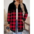 thumbnail image 4 of Zeagoo Women's Zip Up Hoodies Long Fleece Tunic Sweatshirts Casual Oversized Fall Coats Trendy Winter Hoodie, 4 of 5