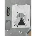 thumbnail image 3 of Geometric Shapes T-Shirt Men -Image by Shutterstock, Male Medium, 3 of 4