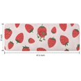 thumbnail image 7 of Red Strawberry Plants Fruit Kitchen Rug Mat,Kitchen Runner Rugs Non Skid Washable,Decorative Kitchen Floor Mats for Kitchen,Sink,Laundry,17"x47.2", 7 of 7