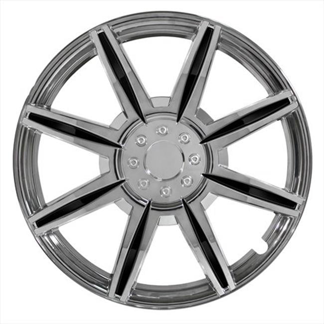 8 Spoke 16 In. Wheel Cover Chrome, Black Walmart Canada