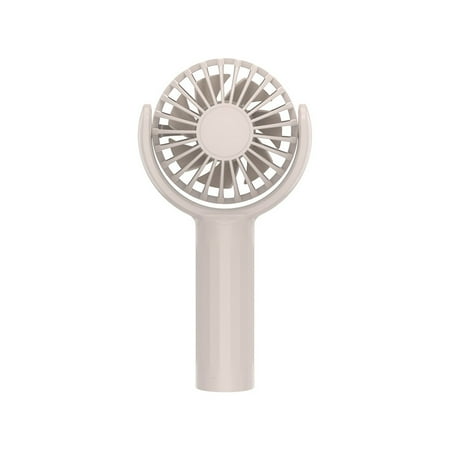 

LYTiang Summer Mini Handheld Fan Portable Mini Desktop Electric Fan 1200mAh Rechargeable USB Fan Strong Airflow Ultra Quiet Cute Design Pocket for Bed Electric Mini