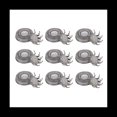 thumbnail image 1 of 9 Pcs Lames de Rechange pour Rasoir Électrique, Lames de Rechange pour Tondeuse Nasale, Tondeuse de Temple, Machine à Raser Électrique, 9 x Lames de Rechange, Argent, 1 of 6