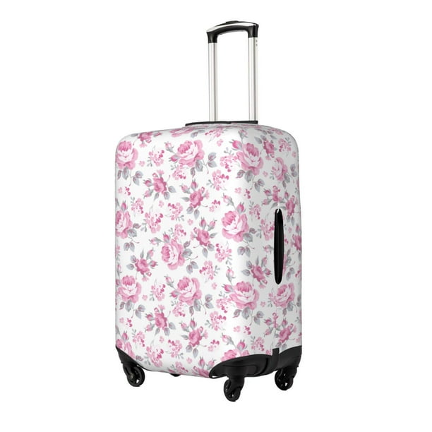 Balery Rose Flowers Funda de equipaje, fundas para maletas, elástica, lavable, protector de maletas, compatible con maletas de 18 a 32 pulgadas-X-Large