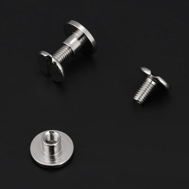 Flat Head Rivets, Colorfast Rivets, Easily Matching For Luggage Hair Ornaments Hats Shoes Wedding Clothes Leather Belt