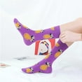 thumbnail image 3 of Guardurnaity Calcetines de frutas suaves y duraderos para hombres y mujeres a la moda. Calcetines de frutas divertidos para hombres y mujeres a la Medias limón azul marino Limón tibetano, 3 of 5