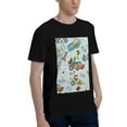 thumbnail image 2 of Bingfone Cartoon Car Racing Men'S Loose Fit Short-Sleeve Pocket T-Shirt, 2 of 7