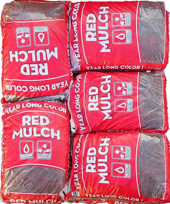 Greensmix Year Long Red Mulch